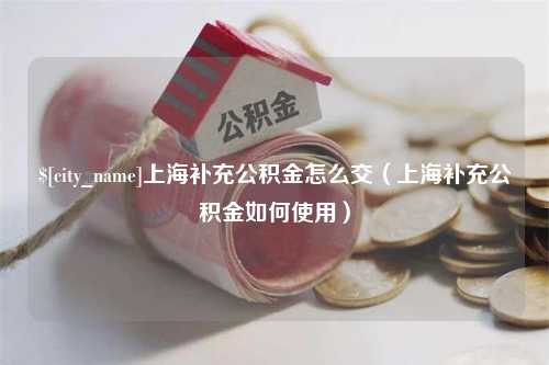 沭阳上海补充公积金怎么交（上海补充公积金如何使用）